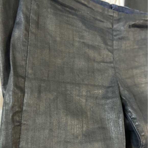 GAP 1969 Coated Always Skinny Skimmer Jeans, Back Zip, Sz 28 Inseam 29” - Picture 5 of 9